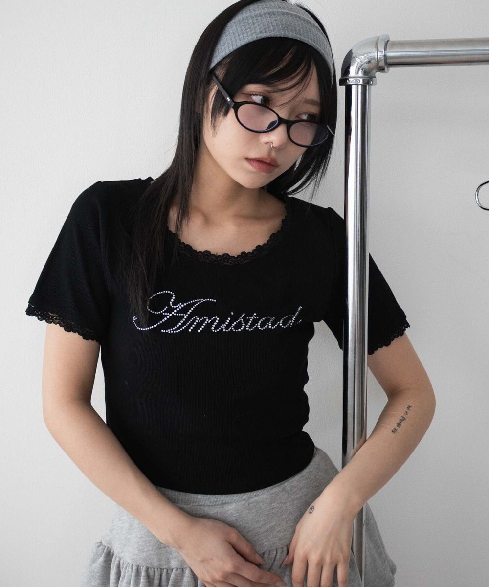 WEGO ロゴレースちびT 