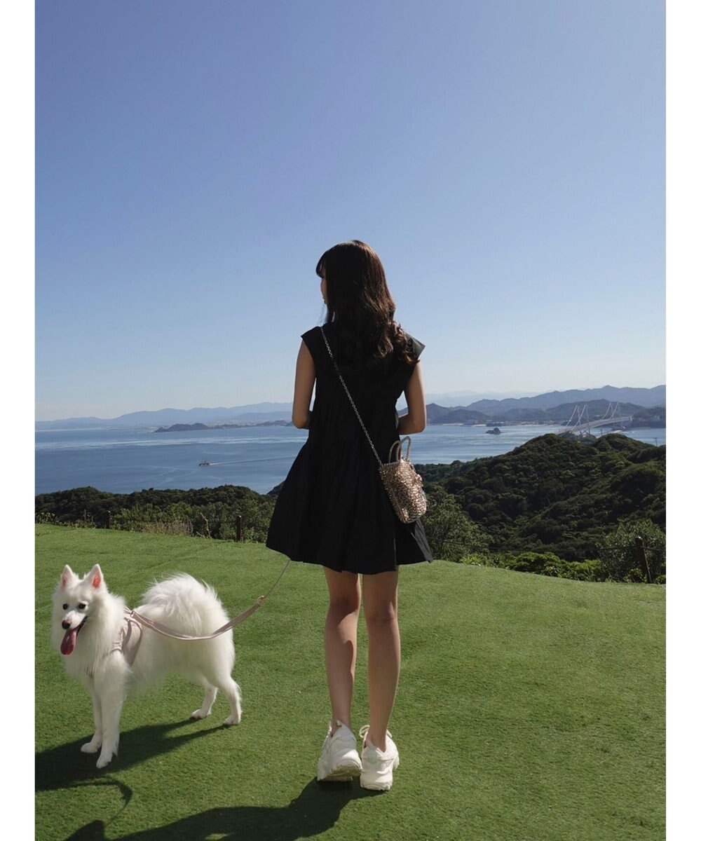 Green Parks コルセット風ミニワンピース 