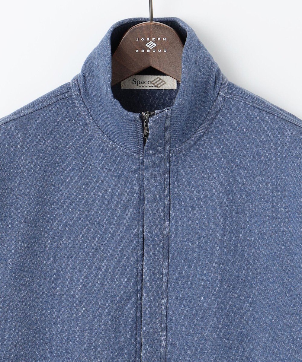 JOSEPH ABBOUD MOUNTAIN 【オーガニックコットン使用/ 柔らかな肌触り】 ハイネックジップ ブルゾン 