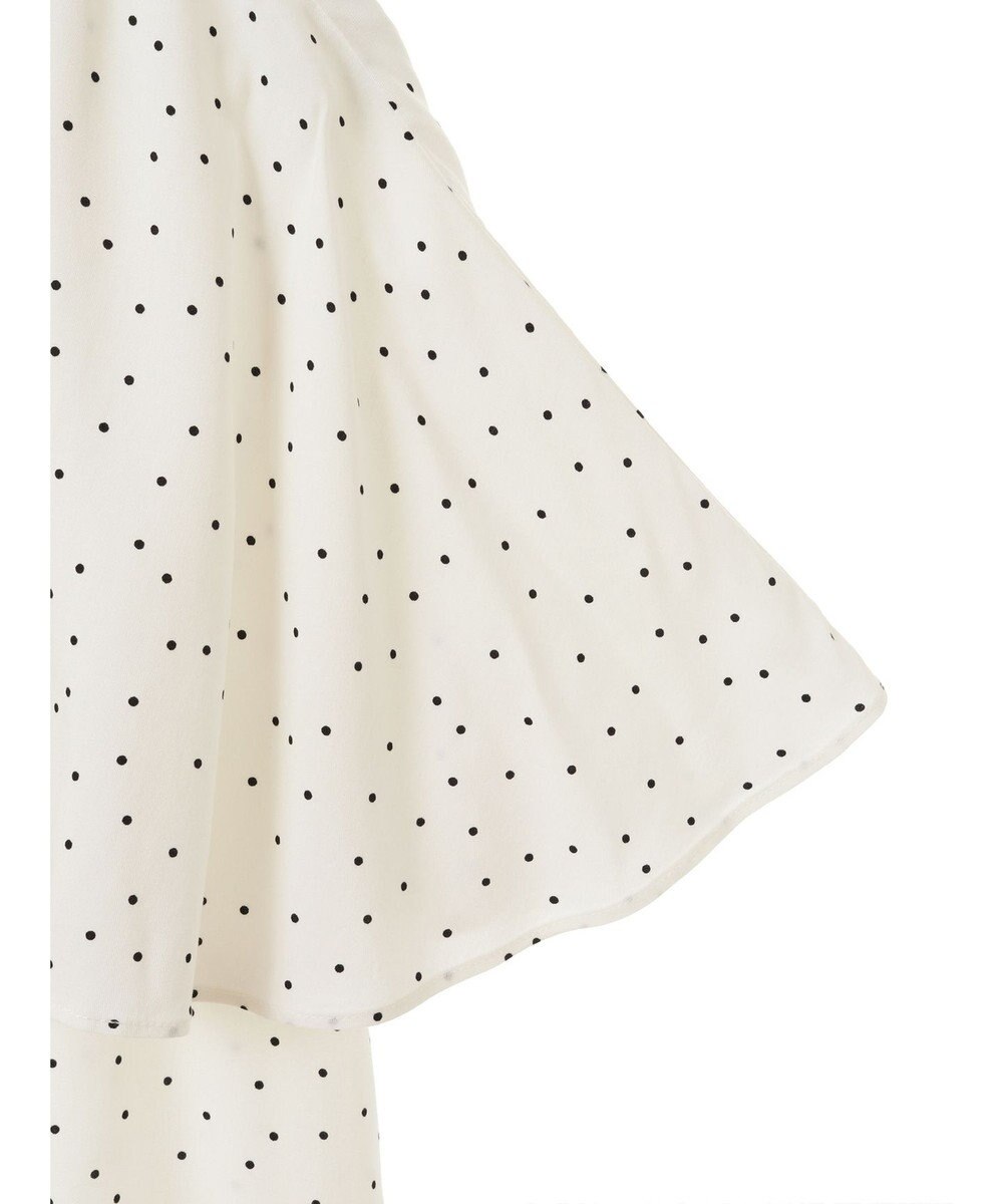 earth music&ecology ケープカラーブラウス 