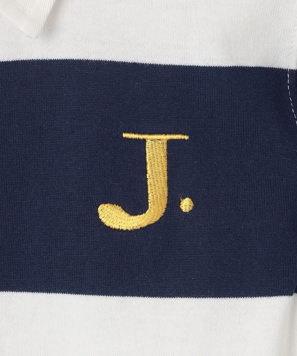 J.PRESS KIDS 【110-130cm】J.ボーダー ラガーシャツ 