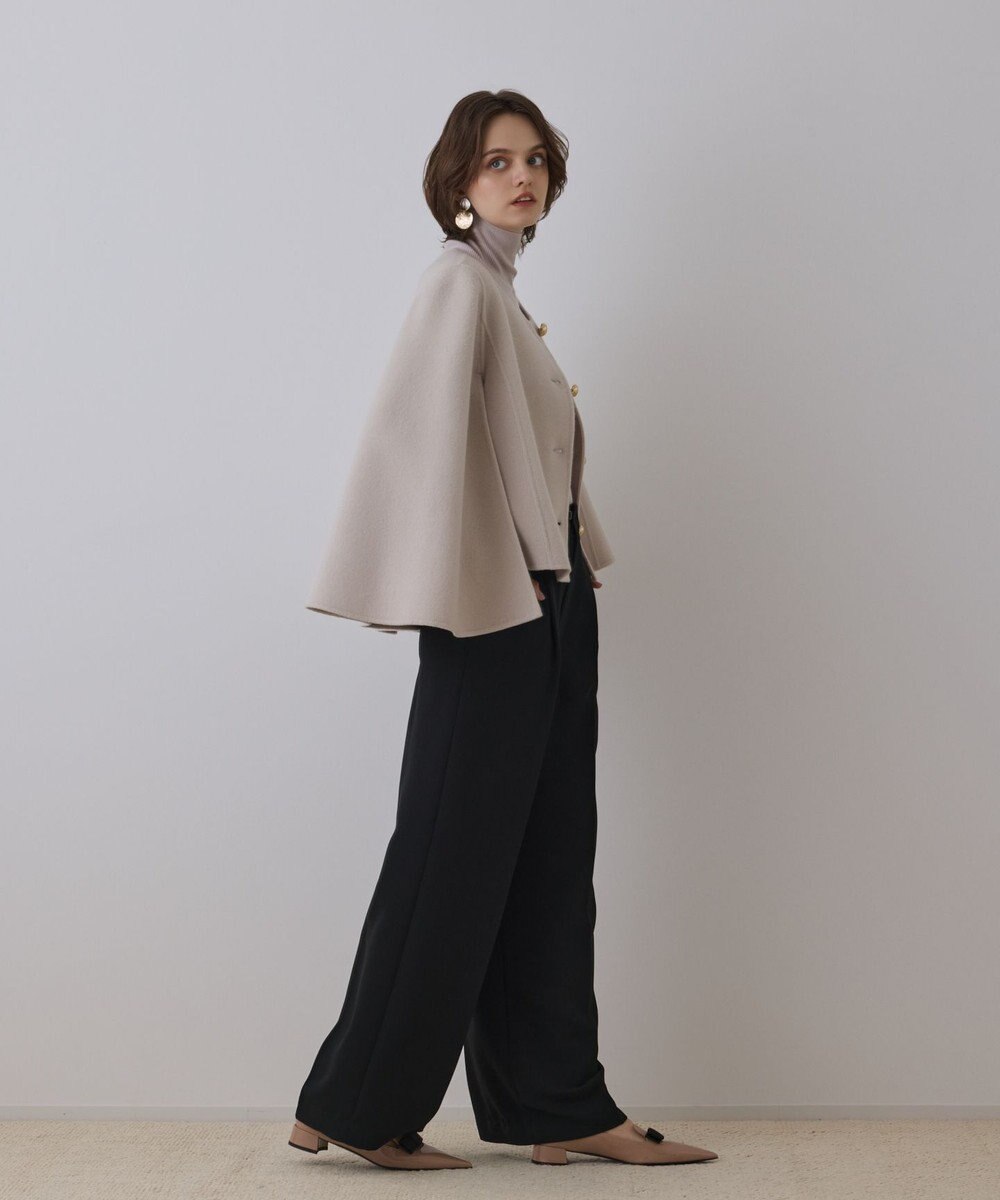 GRACE CONTINENTAL リバーケープジャケット 