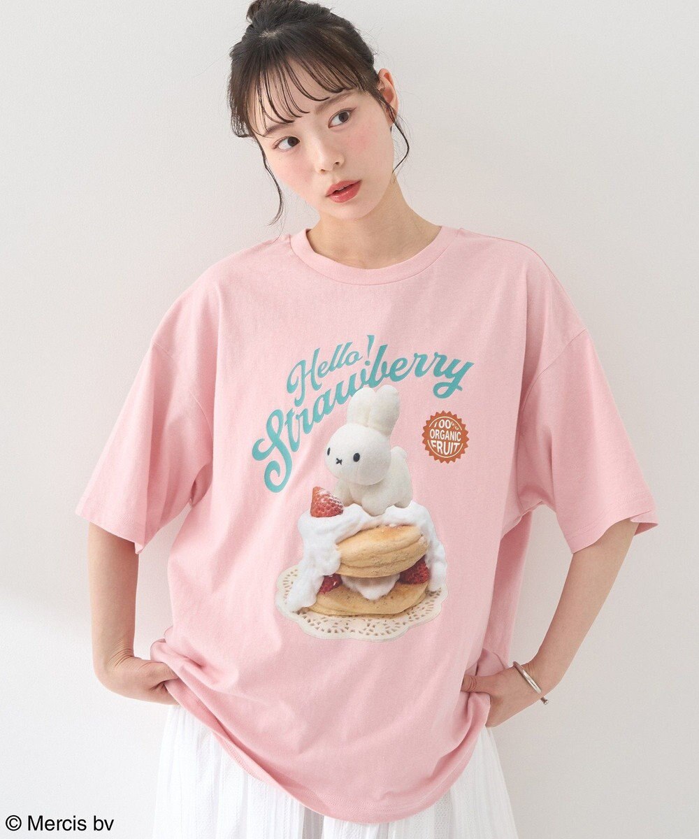 earth music&ecology ｍｉｆｆｙ／ｅａｒｔｈ　ｓｔｒａｗｂｅｒｒｙ　Ｔｅｅ 
