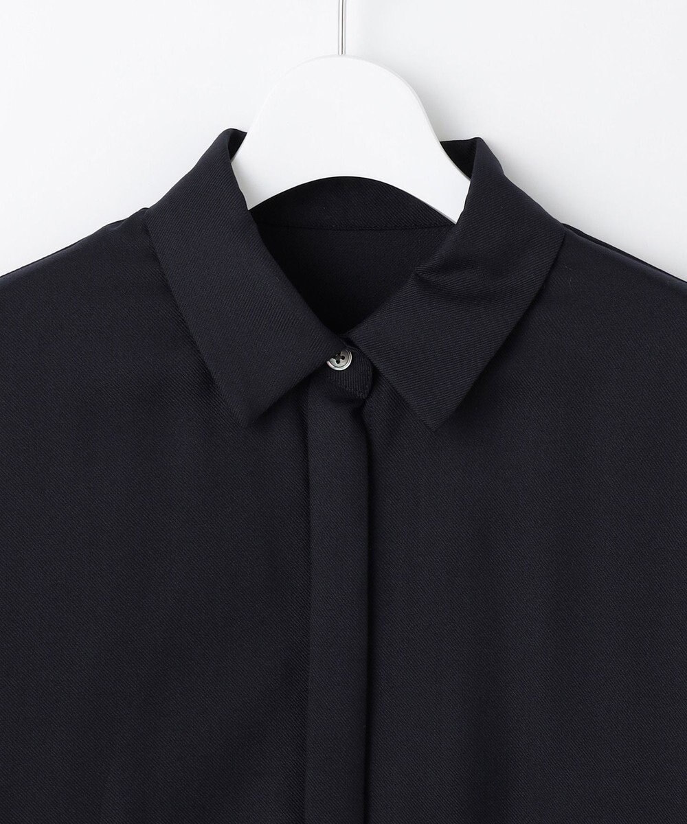 自由区 【洗える】ライトビエラシャツ ワンピース 