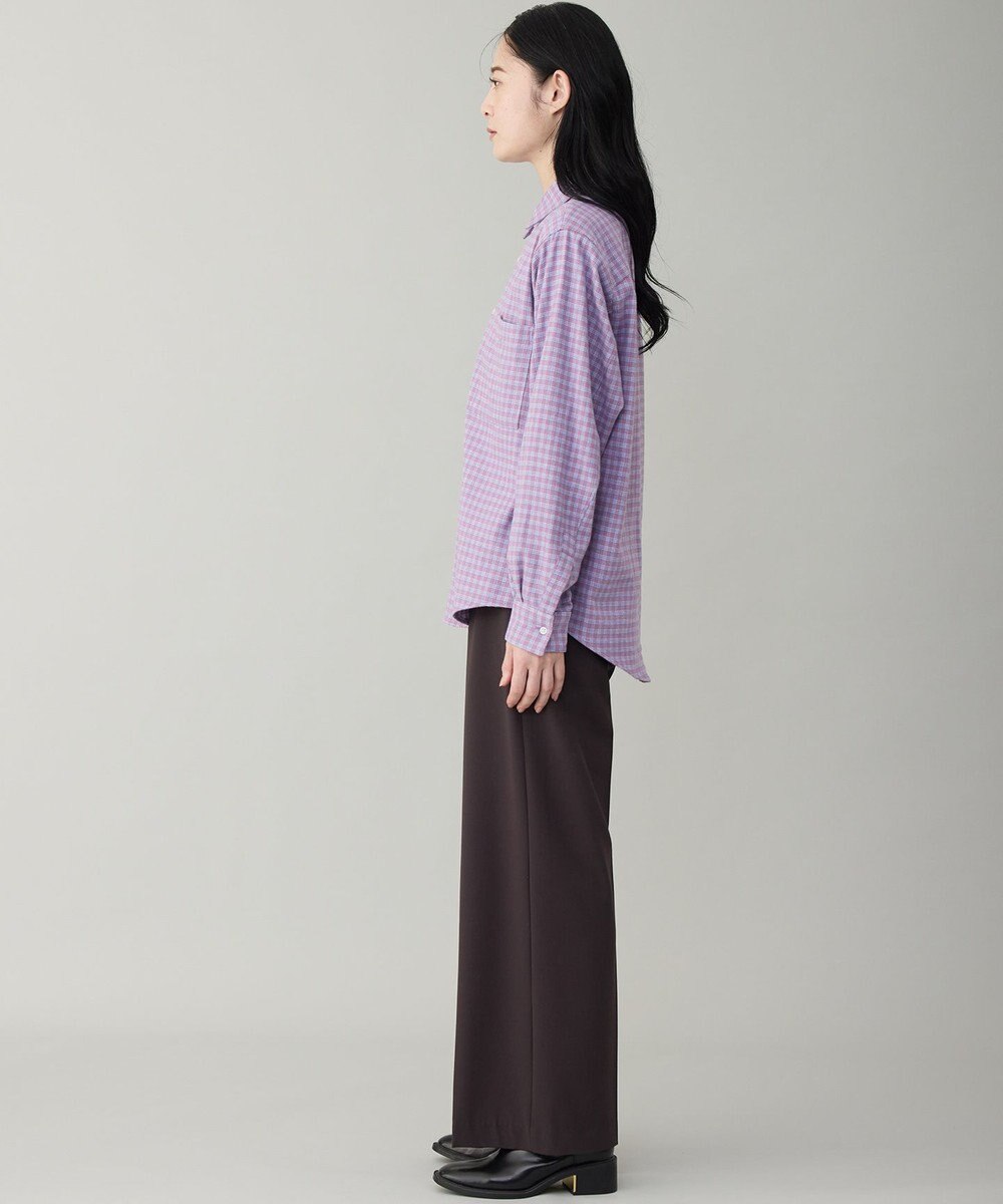 UNFILO MENS 【男女兼用】クリーンチェック ネルシャツ 