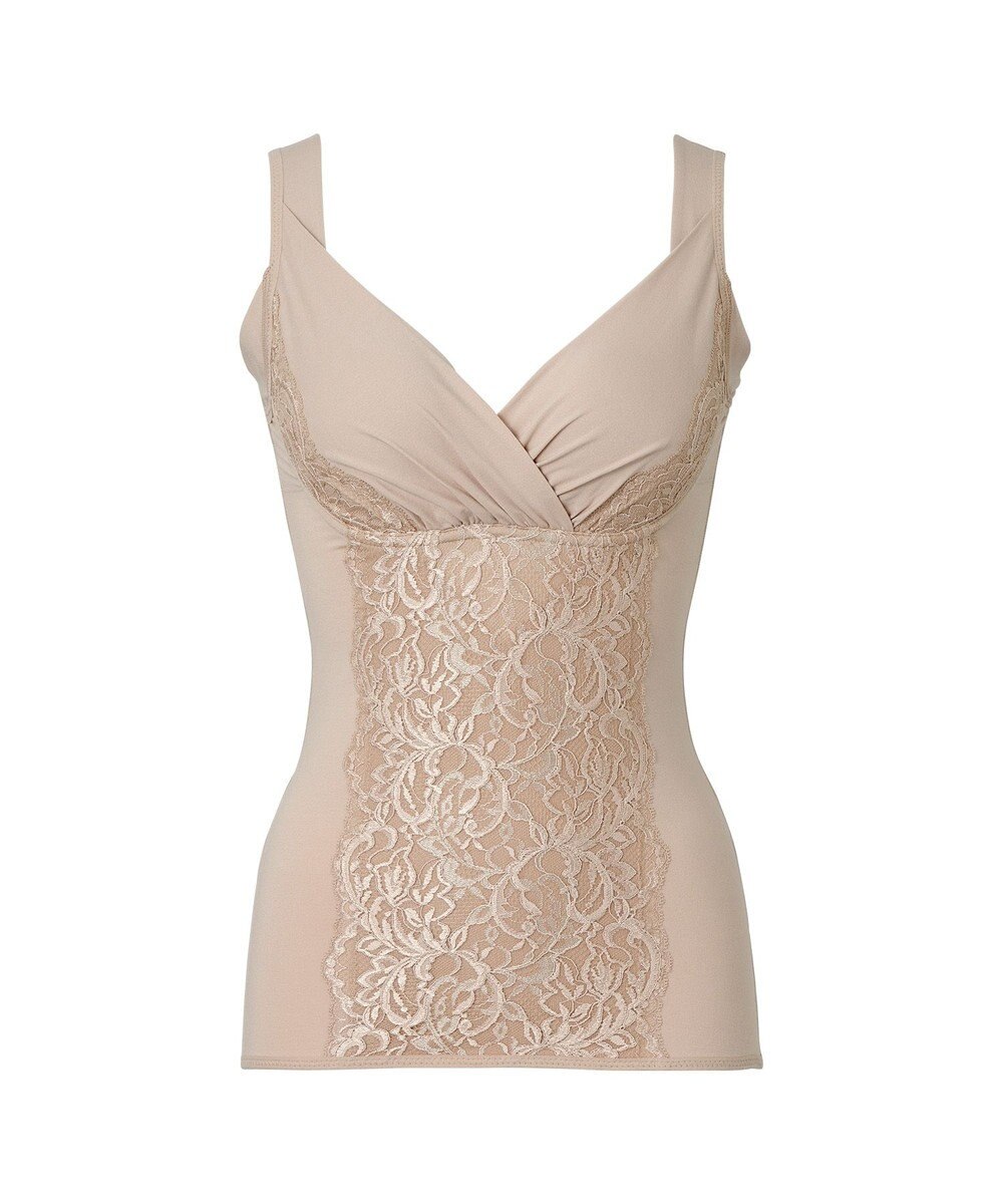 BRADELIS New York 【BRADELIS NewYork peace】綿混トリプルキャッチFITブラキャミ23 ブラデリス 補正下着 シェイパー 