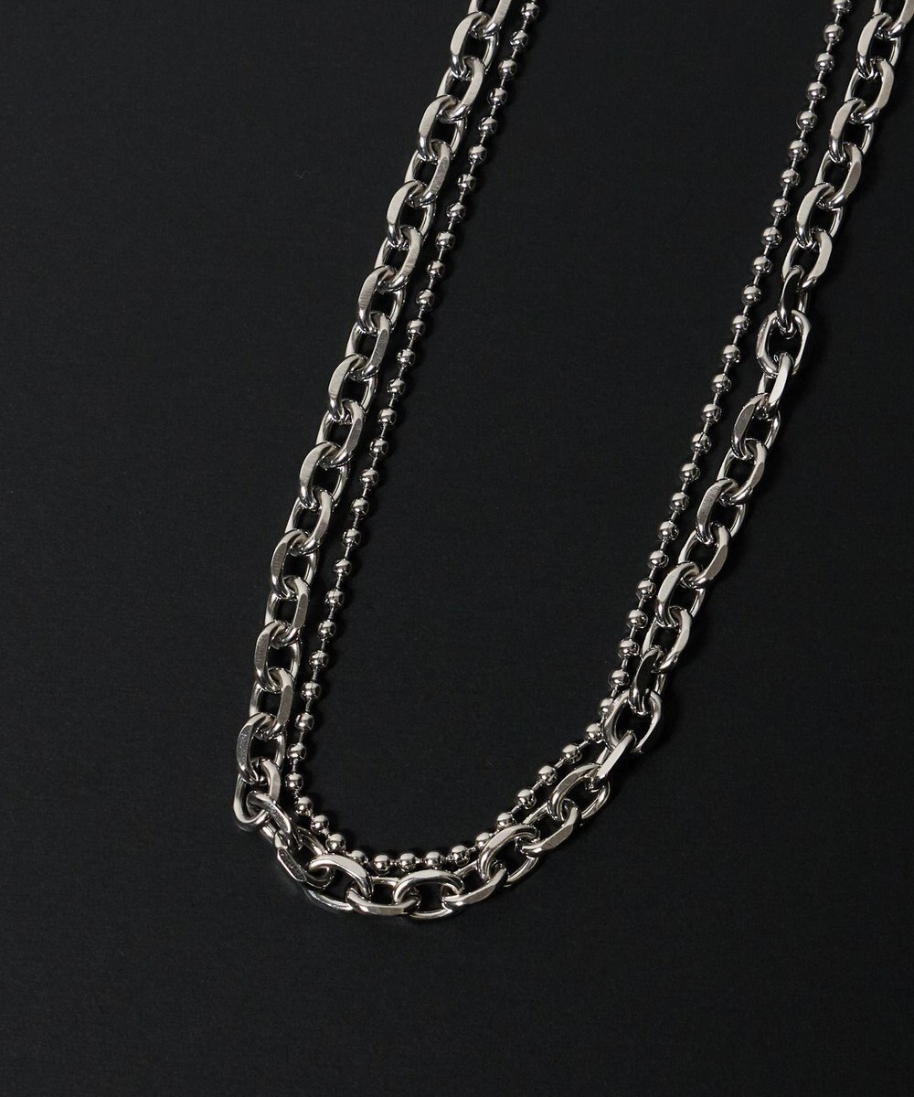 WEGO M2連チェーンネックレス 