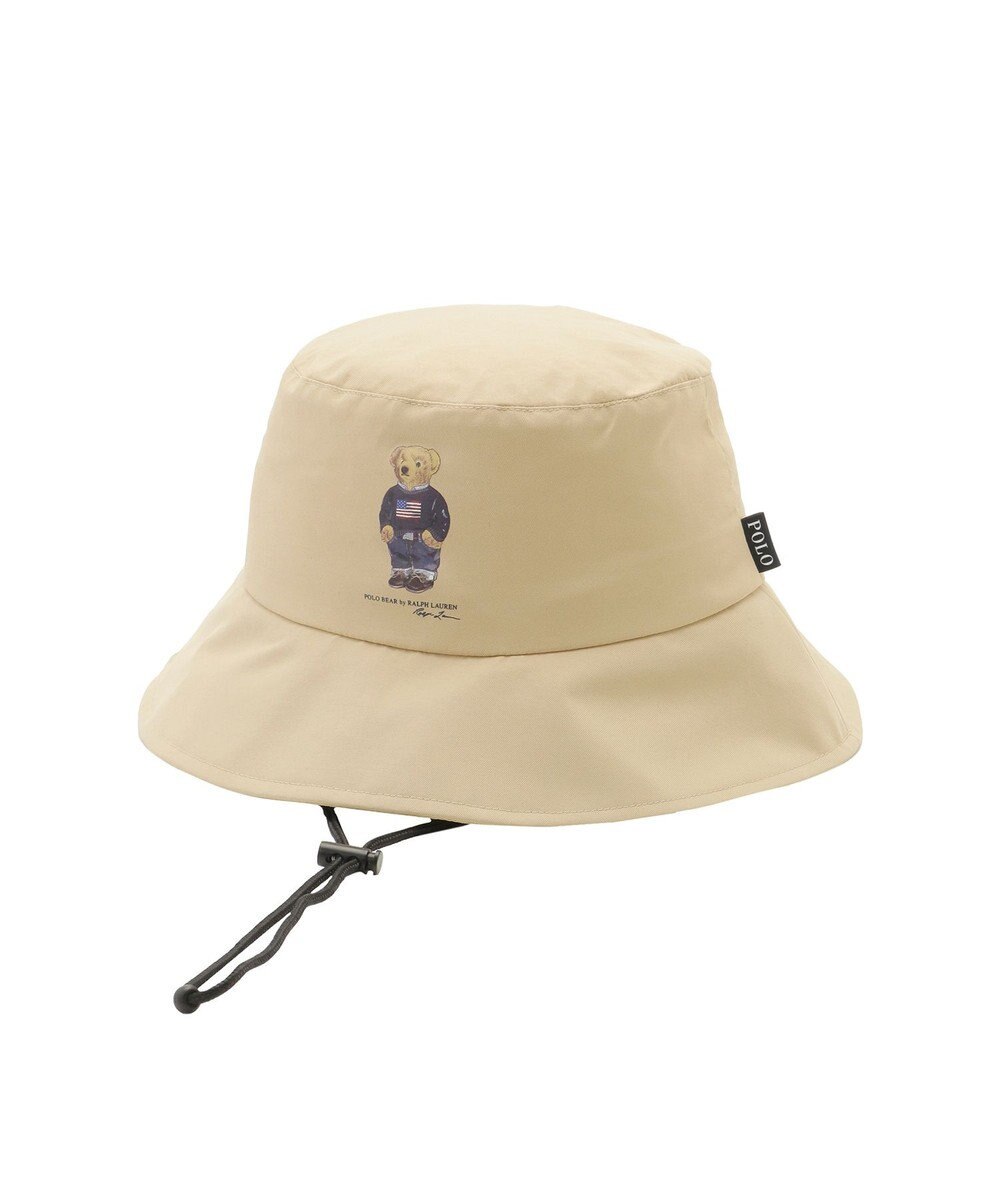 MOONBAT 【WEB限定】POLO RALPH LAUREN（ポロ ラルフ ローレン）遮光 レインハット  FLAG BEAR ポロベア 