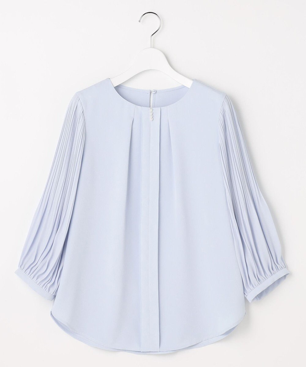 ANY SIS プリーツスリーブ ブラウス 
