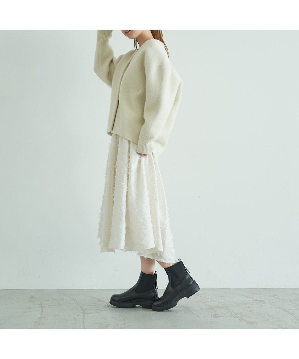 MODE ET JACOMO <carino>厚底サイドゴアブーツ 