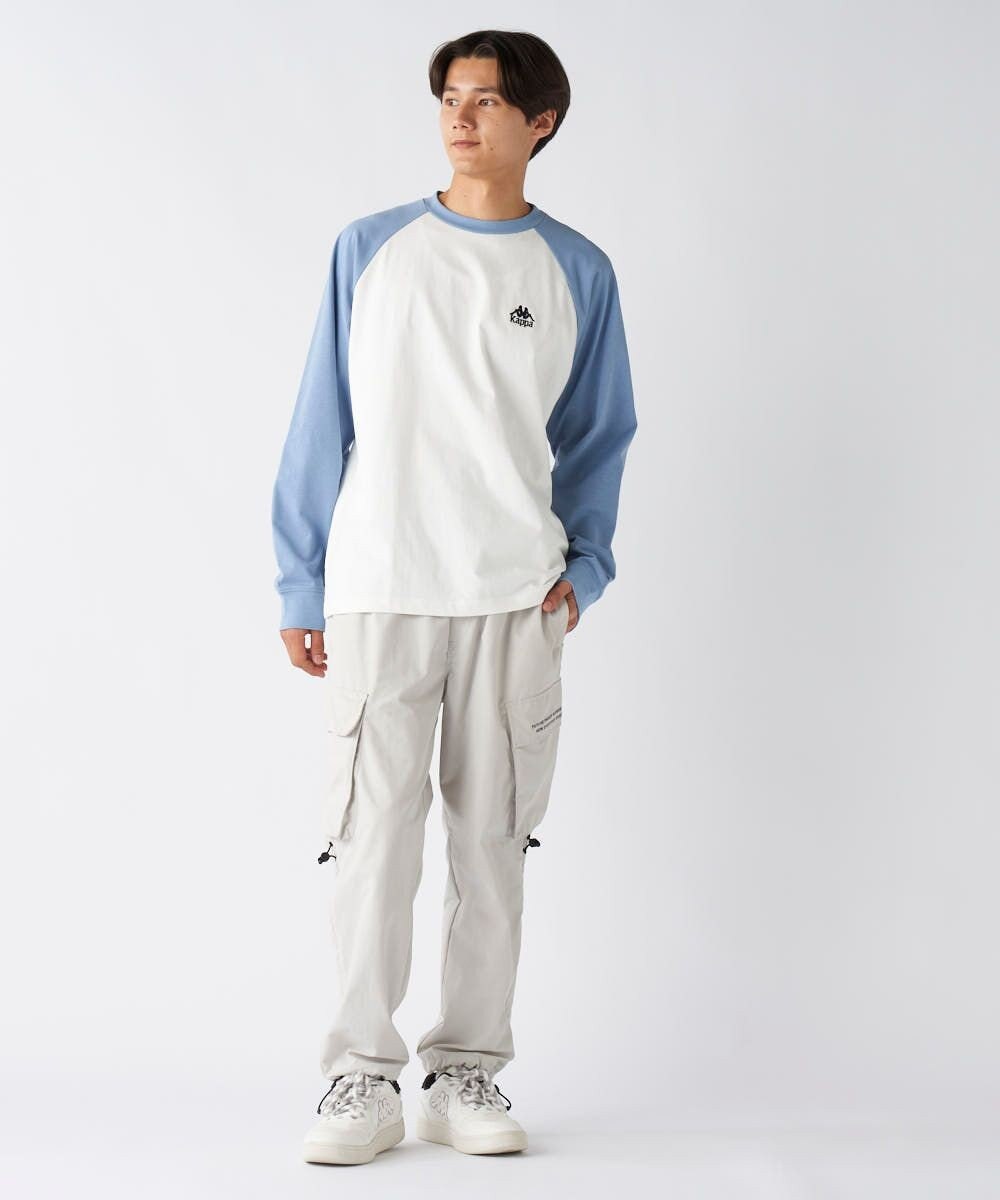 OP／FILA 【Kappa】オーバーサイズ ドロップショルダーロンT 