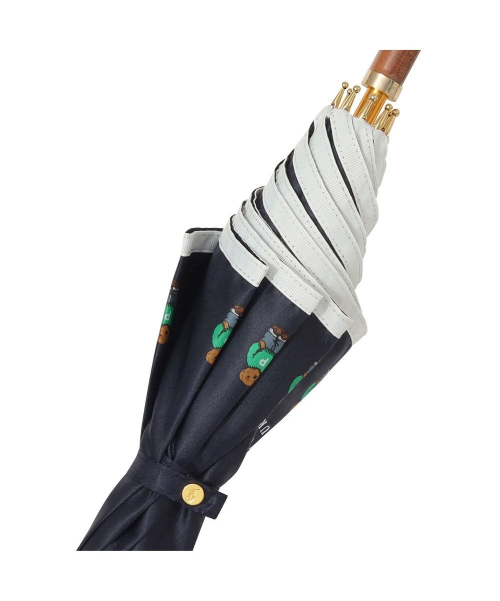 MOONBAT POLO RALPH LAUREN 長傘 FLAG BEAR ツイル 