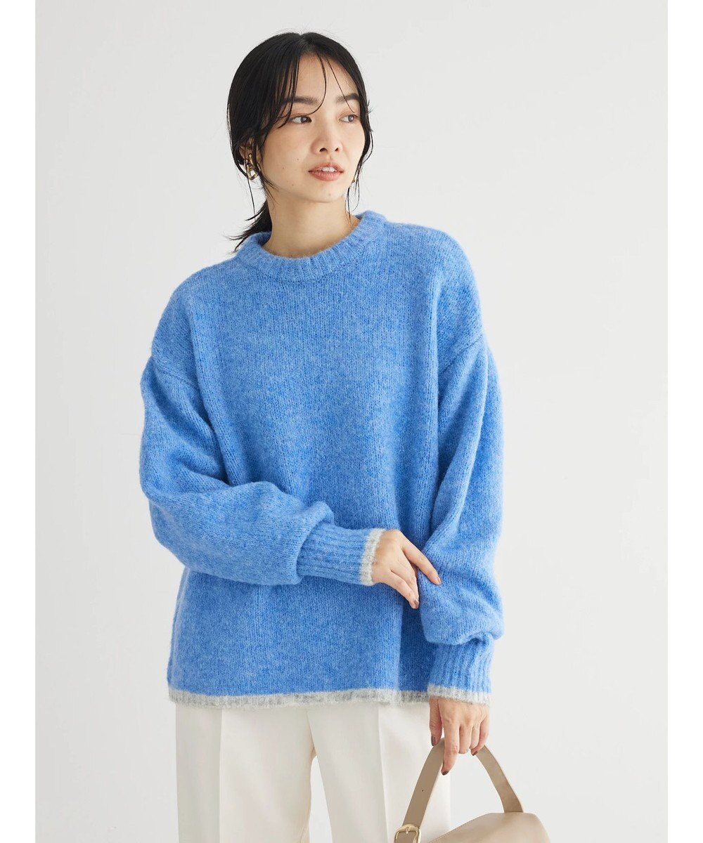 Green Parks フェアリーＭｉｘライン入りプルオーバー 