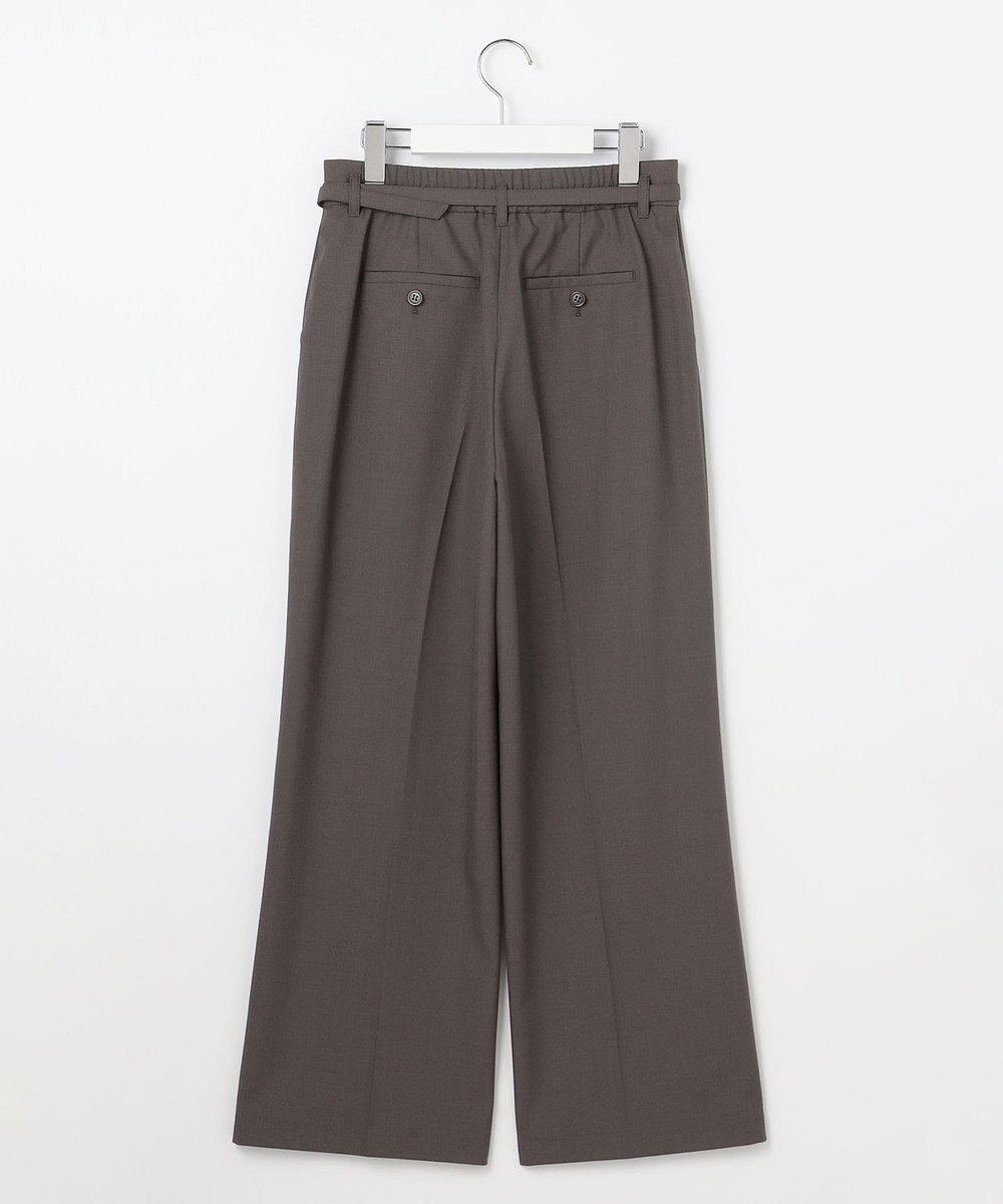 ANY SIS L ウーステッドエステル ワイドパンツ 