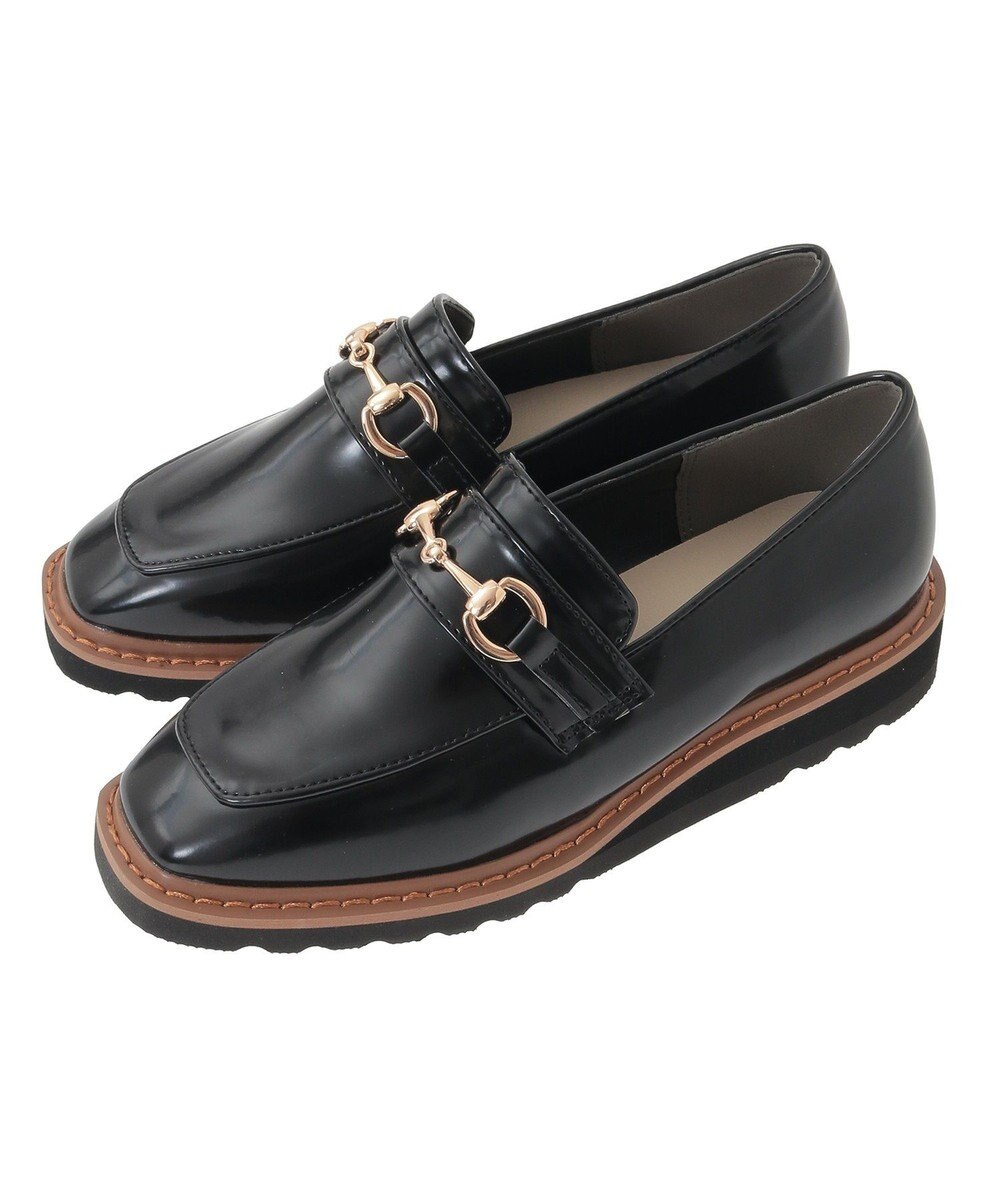 Green Parks ・ｍｉｎｉａ　厚底ビットローファー 