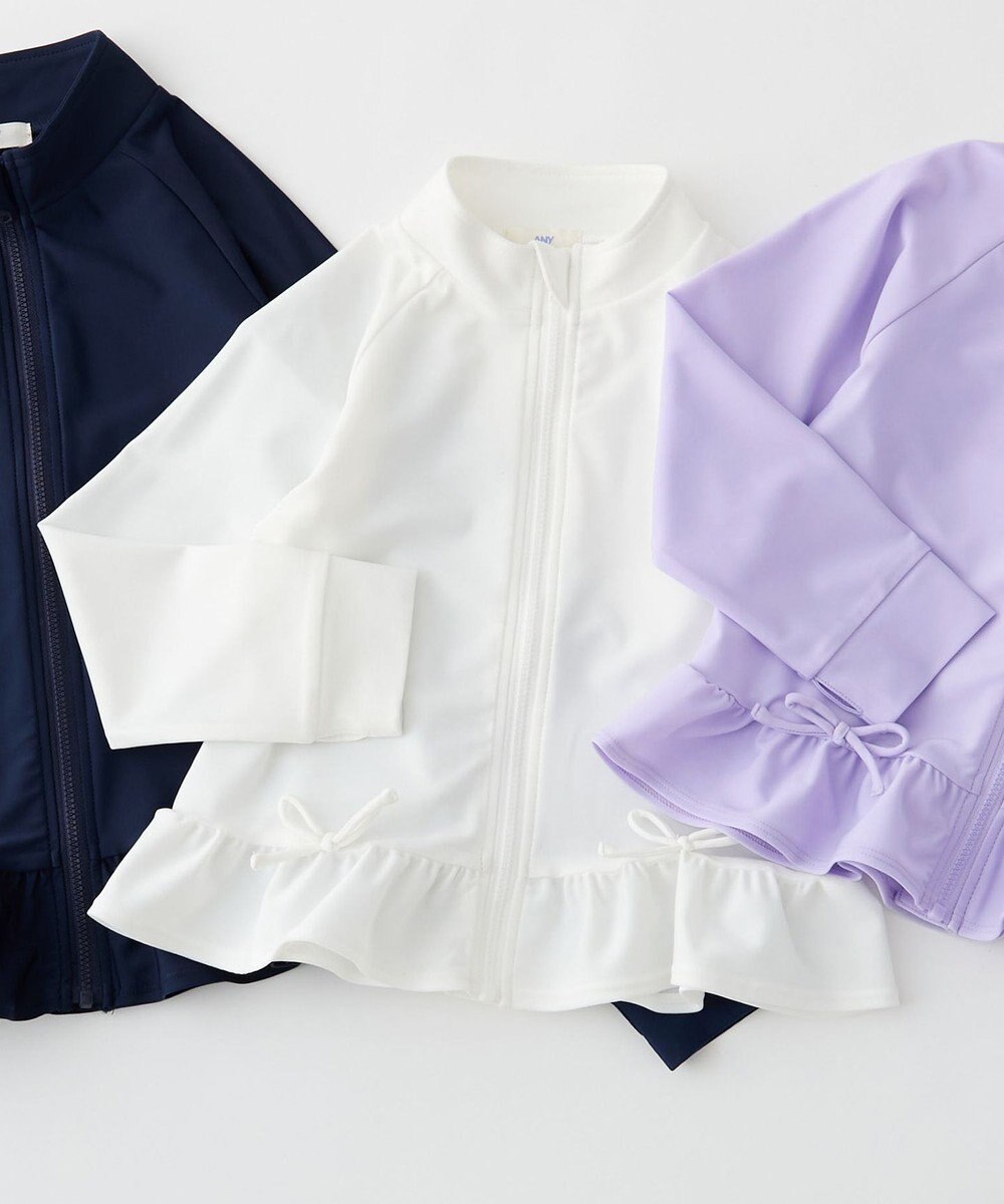 ANY KIDS 【UVカット】フリルラッシュガード 