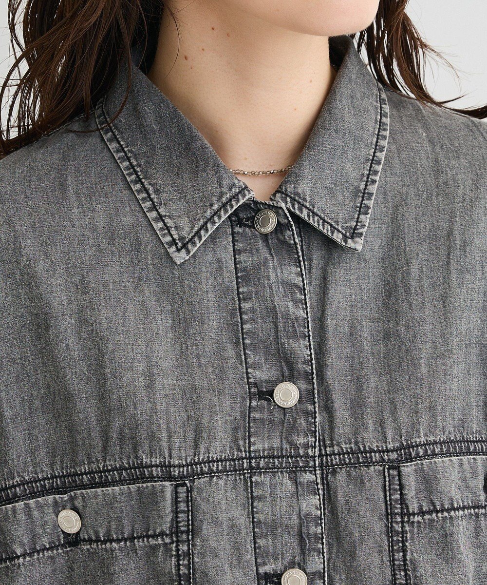 Green Parks シアーデニムシャツＧジャン 