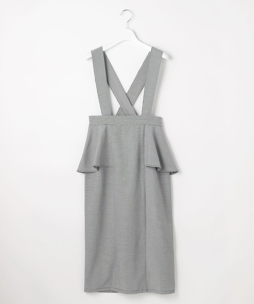 Feroux 【2WAY】サス付きペプラムデザイン スカート 