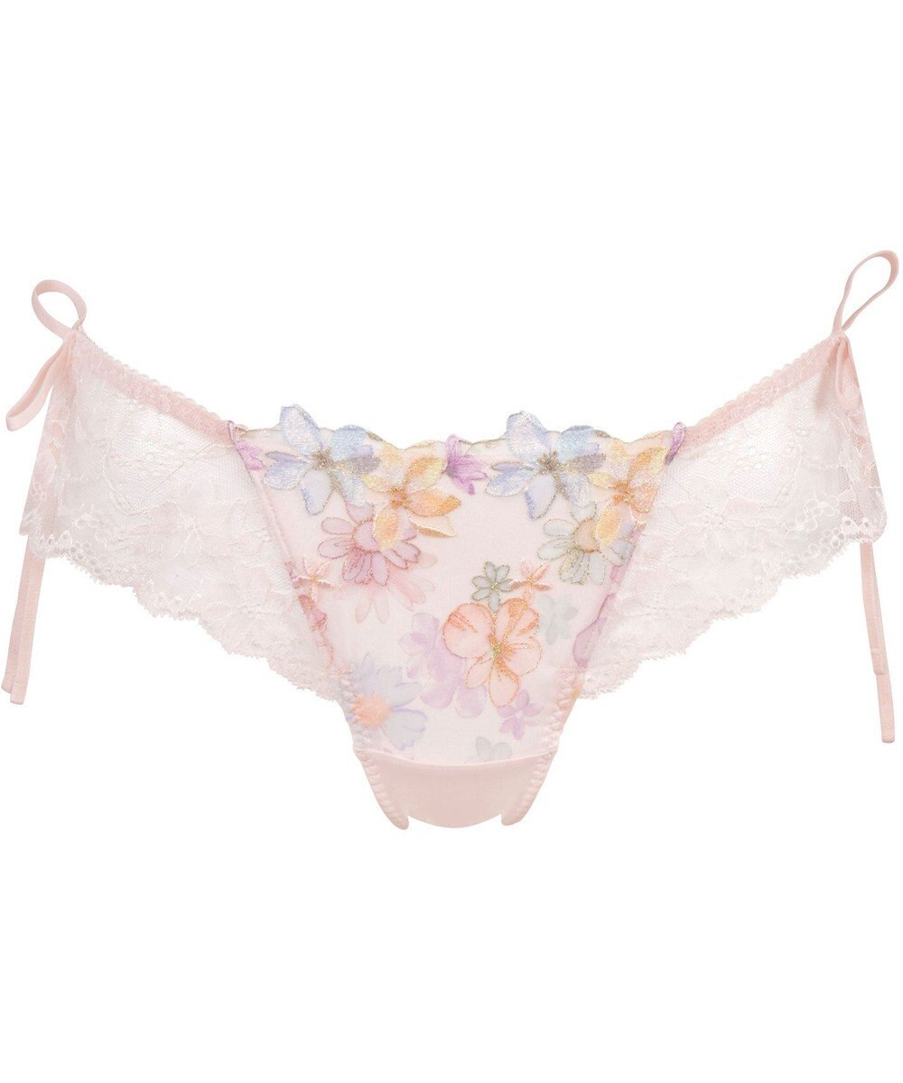 WACOAL Tバック ショーツ 【重力に負けないバストケアBra】 はきこみ丈あさめ BRB414とペア レディース PRA414 /ワコール 