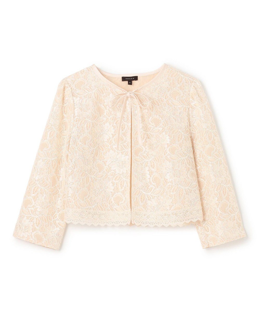 TOCCA TRANSPARENT LACE BOLERO ボレロ 