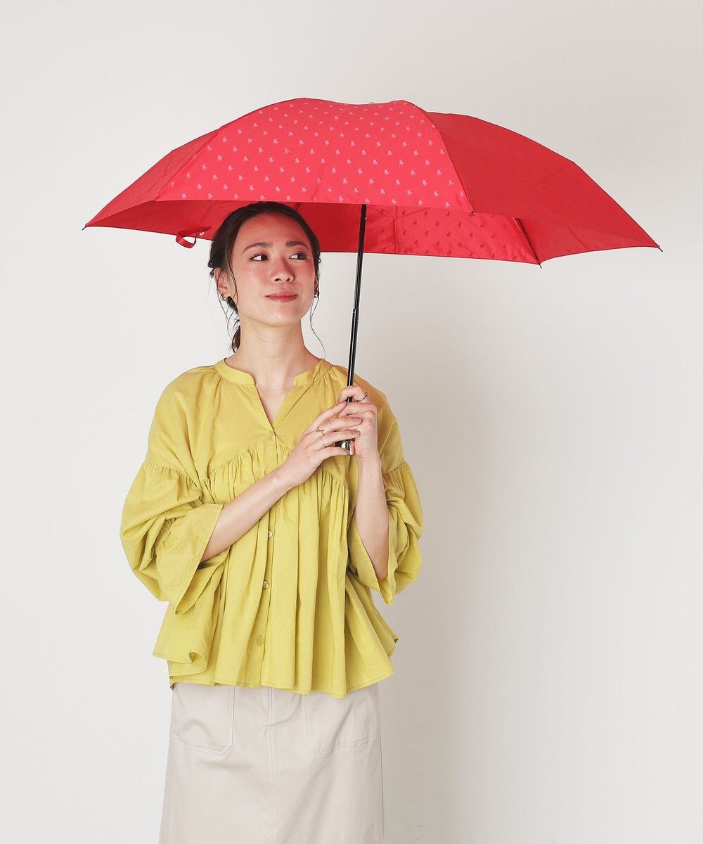 MOONBAT 【日本製】POLO RALPH LAUREN(ポロ ラルフローレン)折りたたみ傘 ポロポニージャカード 