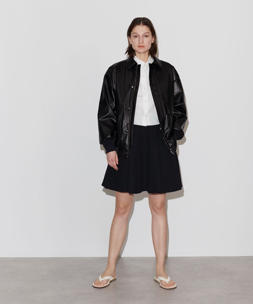 NAVE 【Nave　洗える】クロップド シャツ 