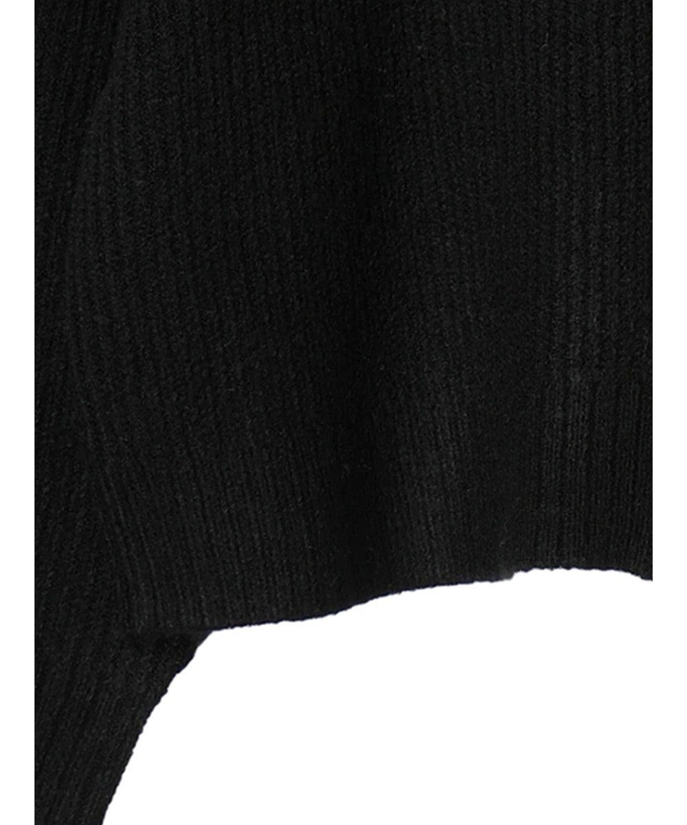 earth music&ecology スカラップニットカーディガン 