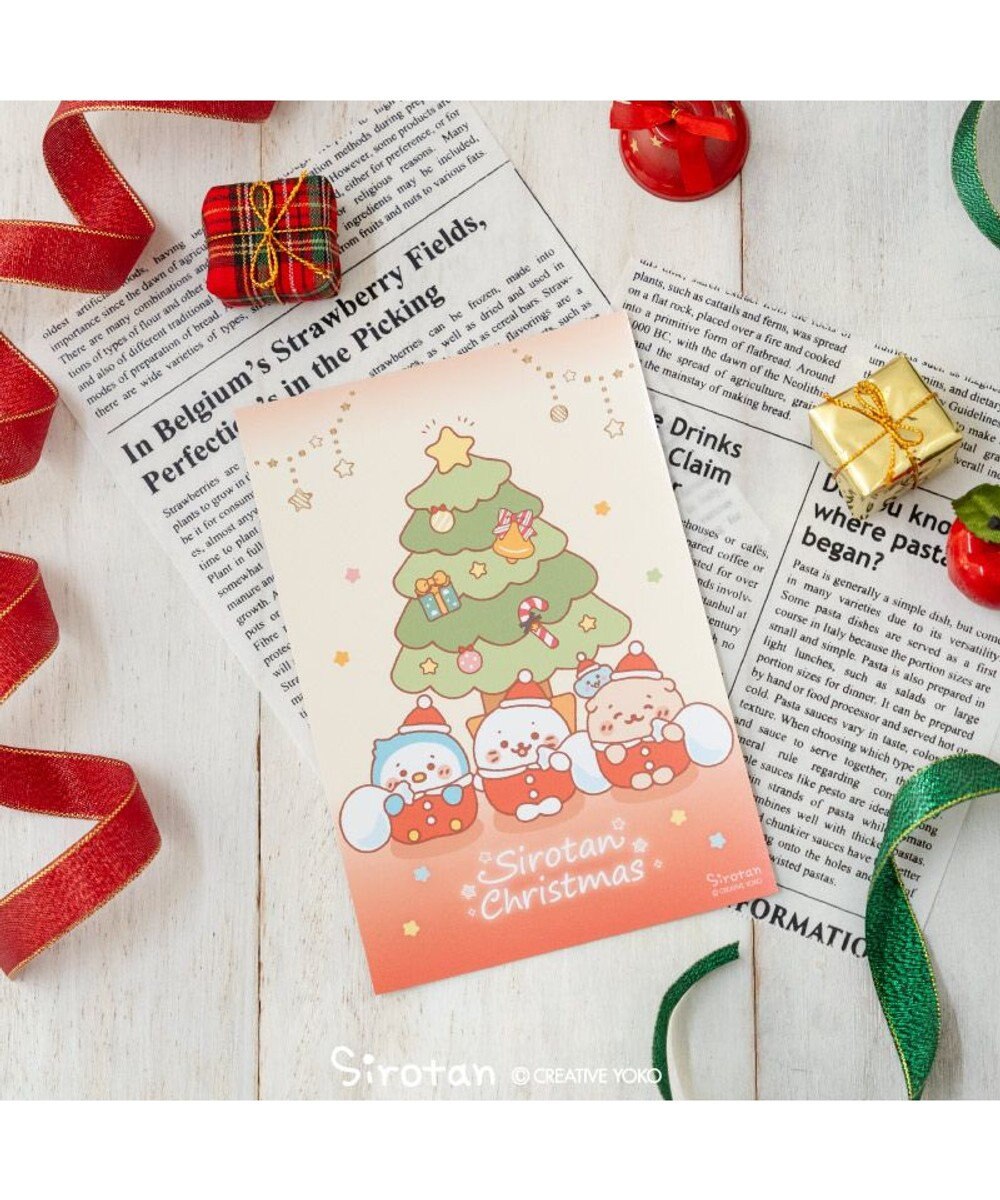 Mother garden しろたん  クリスマスカード 