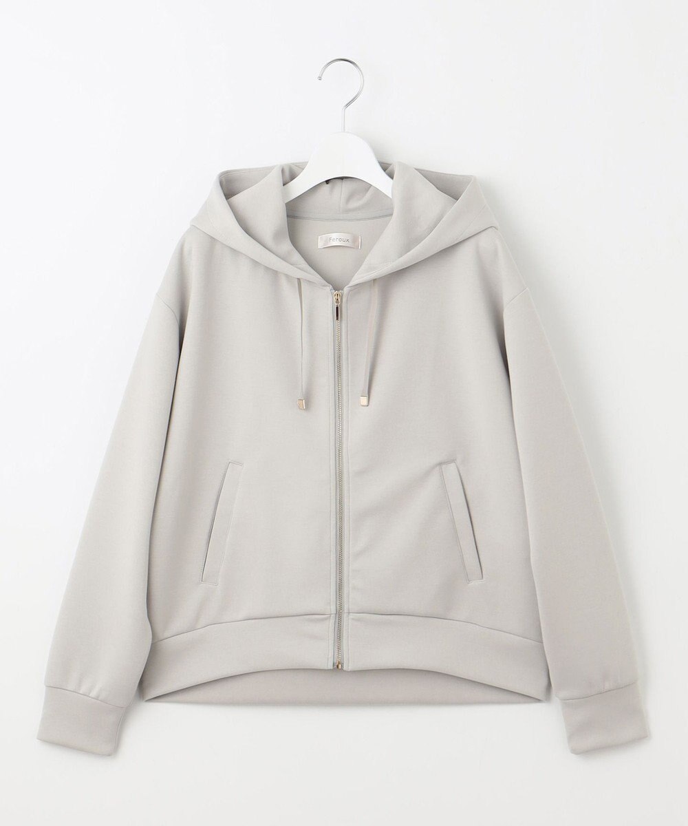 Feroux 【大好評につき新色登場！】バックフリルダンボール パーカー 