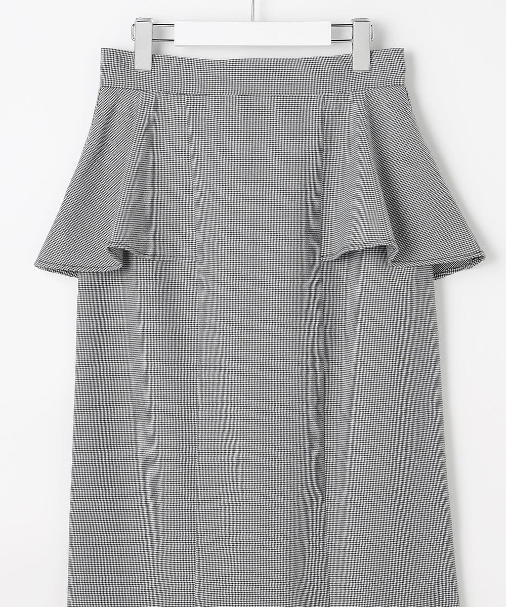 Feroux 【2WAY】サス付きペプラムデザイン スカート 