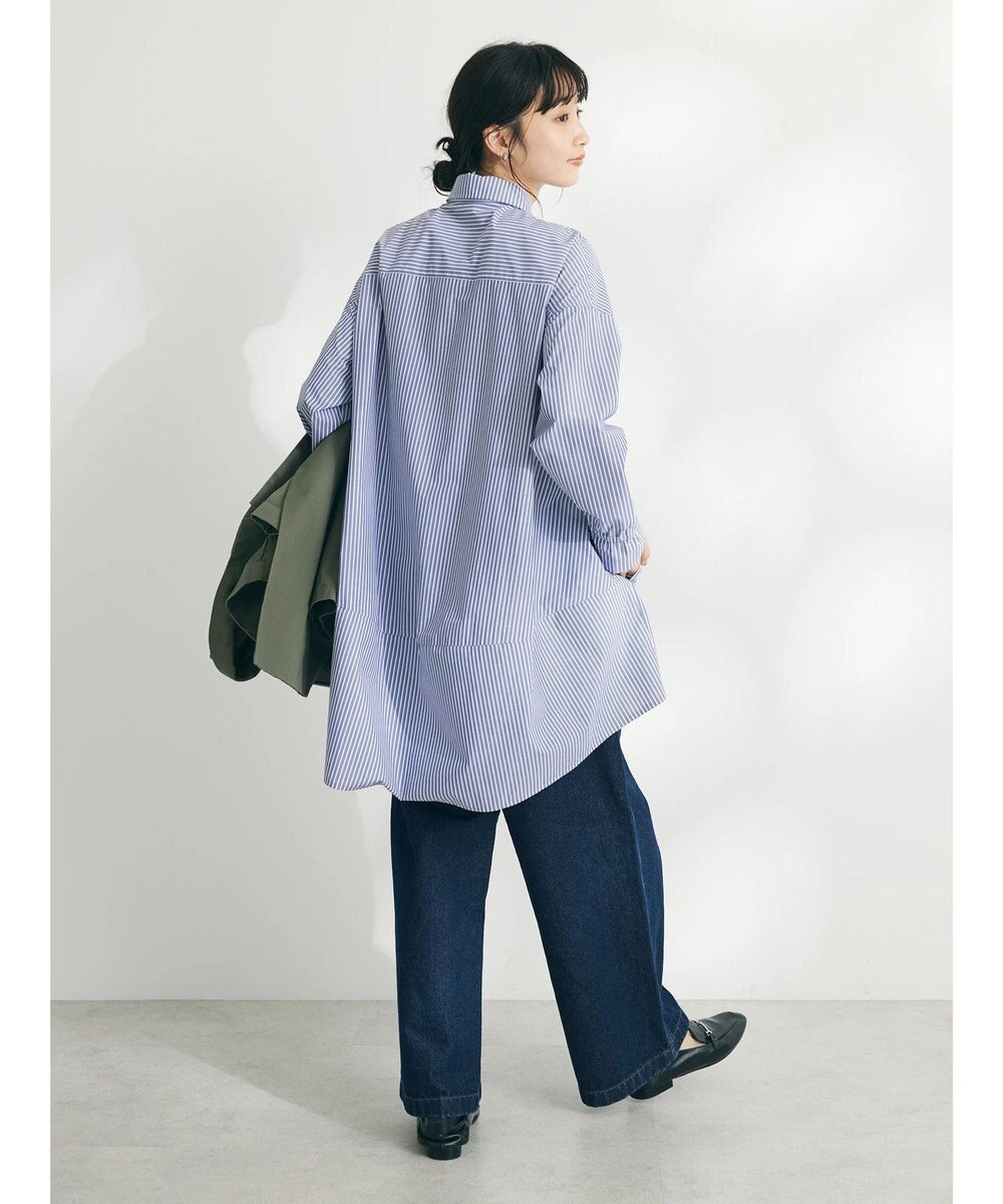 CRAFT STANDARD BOUTIQUE イージーケアコクーンポケ付きチュニック 