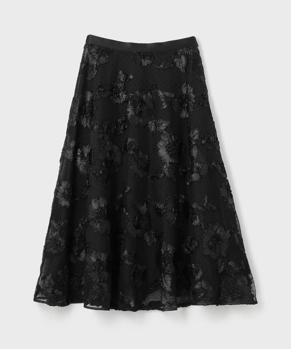 GRACE CONTINENTAL サテンコードスカート 