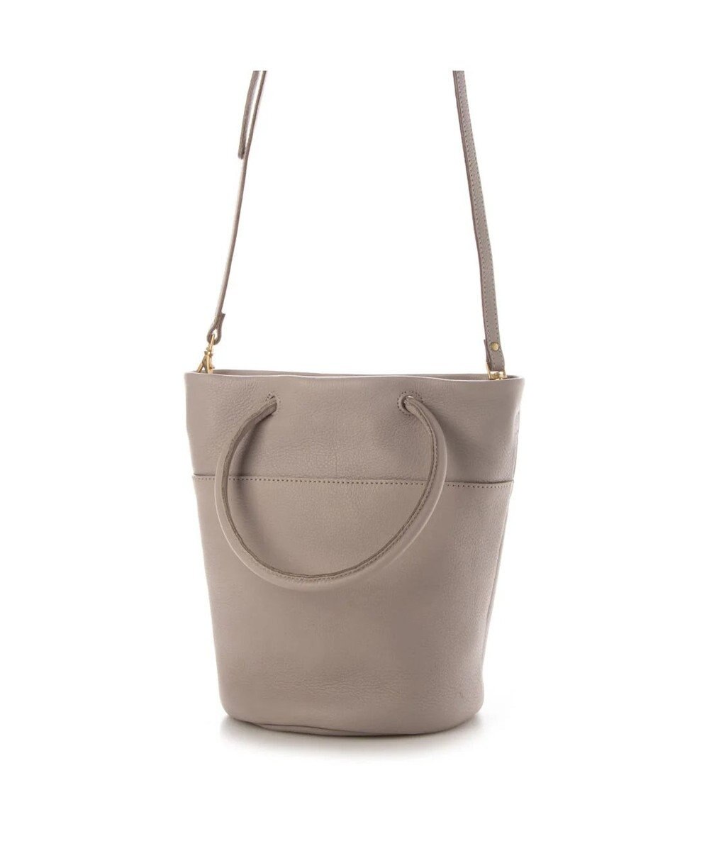 UNBILLION 【テレビ ドラマ着用アイテム】ペルケ perche / 姫路レザー丸手ハンドル2wayバケツバッグ 