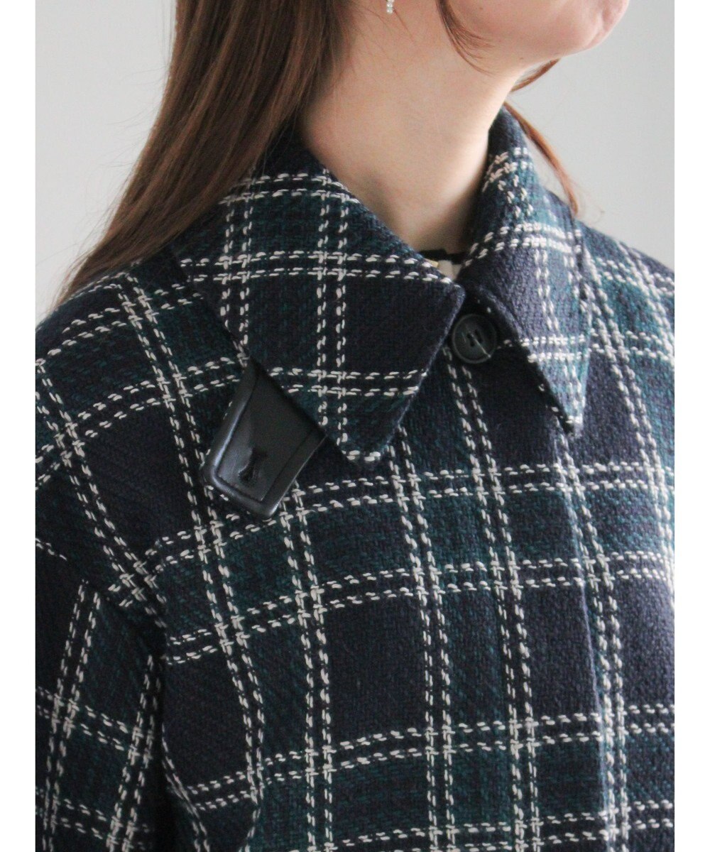 Te chichi ロービングチェックミドルコート《2025winter catalog item》 