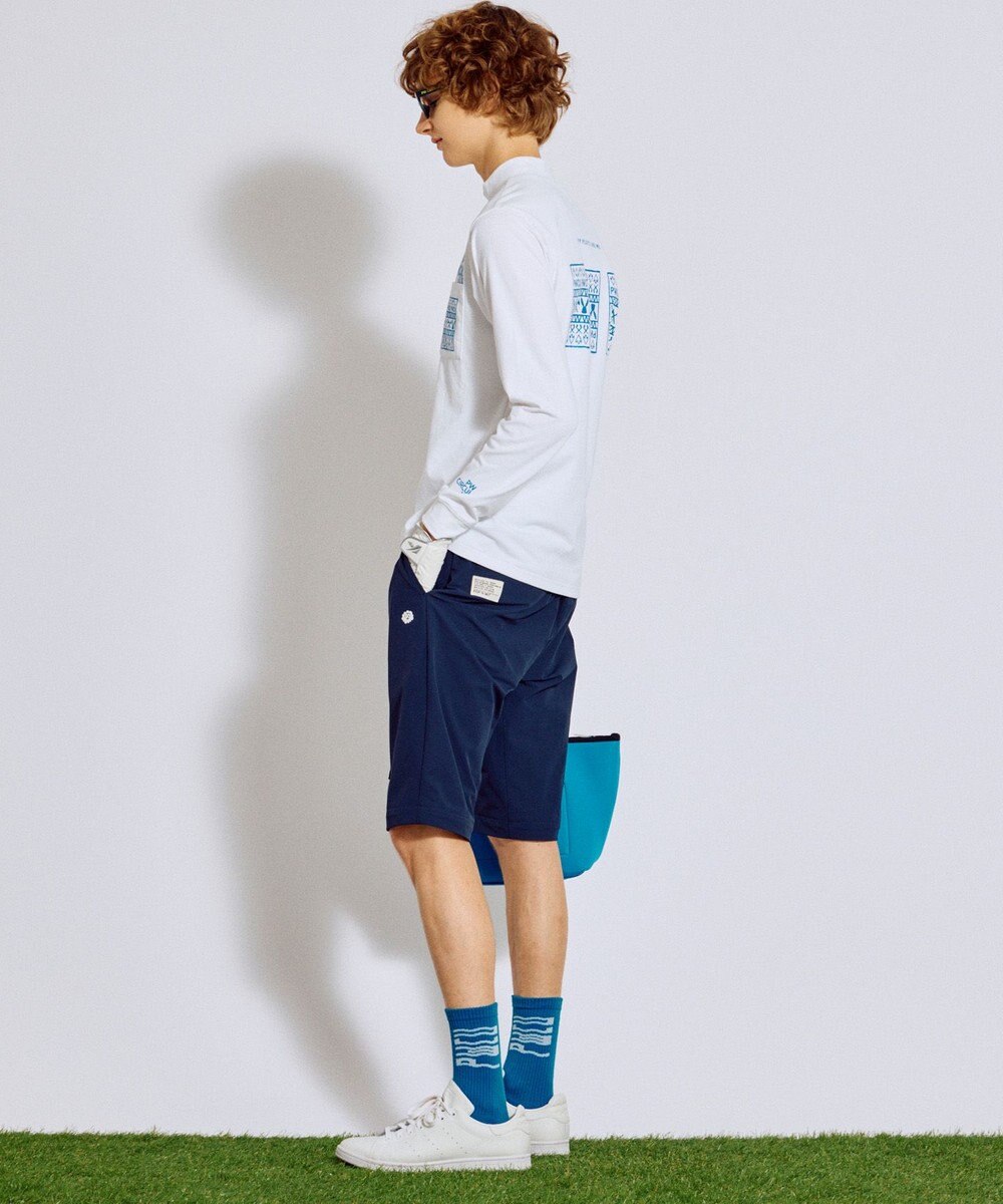 PW CIRCULUS 【吸水速乾 / UV遮蔽率99.5% UVカット / ストレッチ】【MEN】DELFT ロングスリーブモックT ゴルフ 