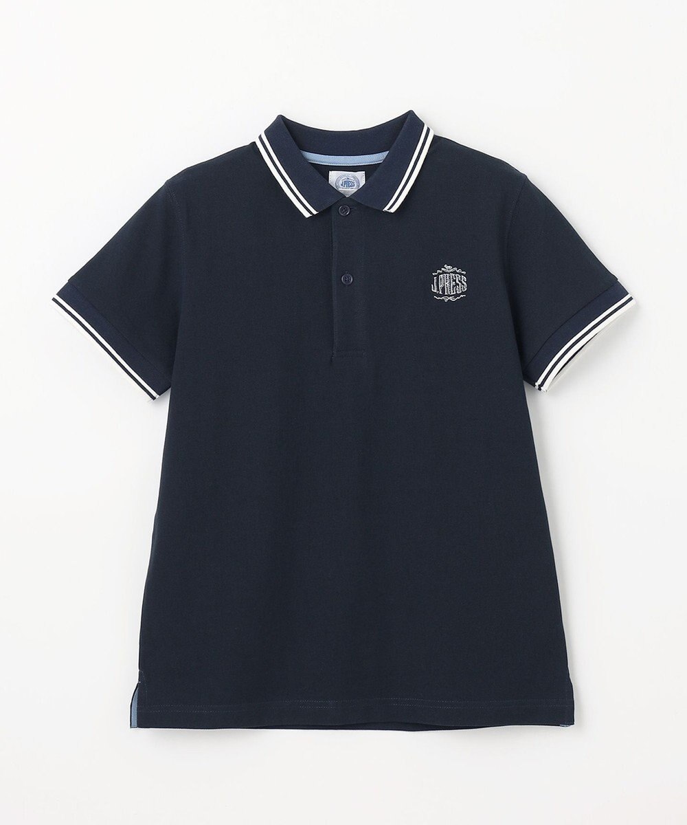 J.PRESS KIDS 【140-170cm】カノコ 半袖ポロシャツ 