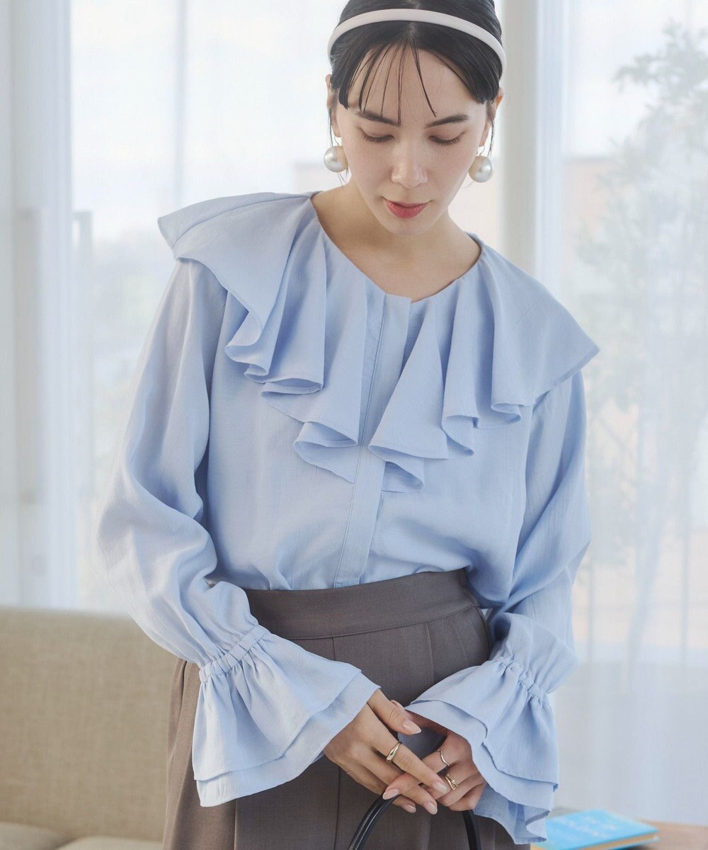 WEGO 【ANGIE VINTAGE】ラッフルブラウス 