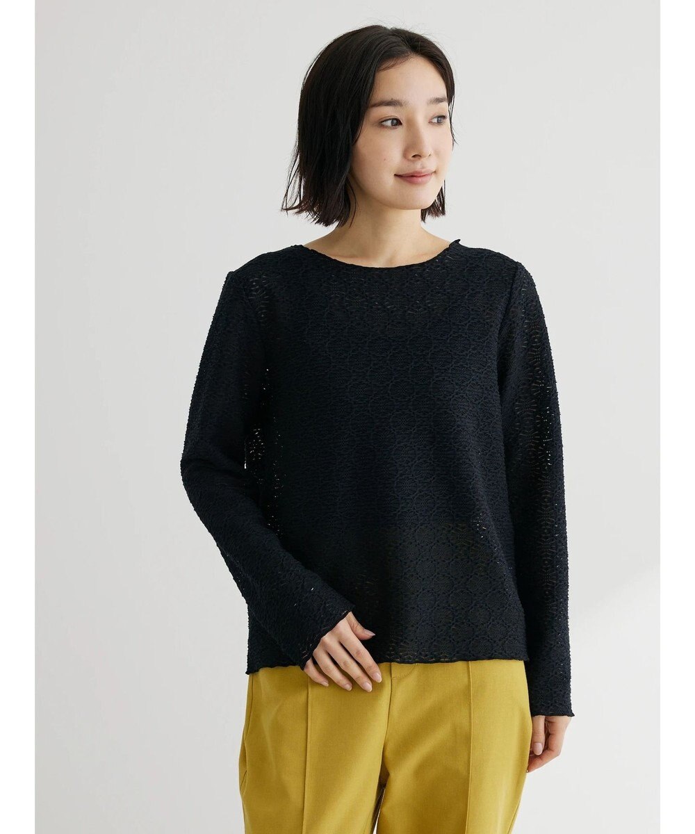 Green Parks レースＪＱプルオーバー 