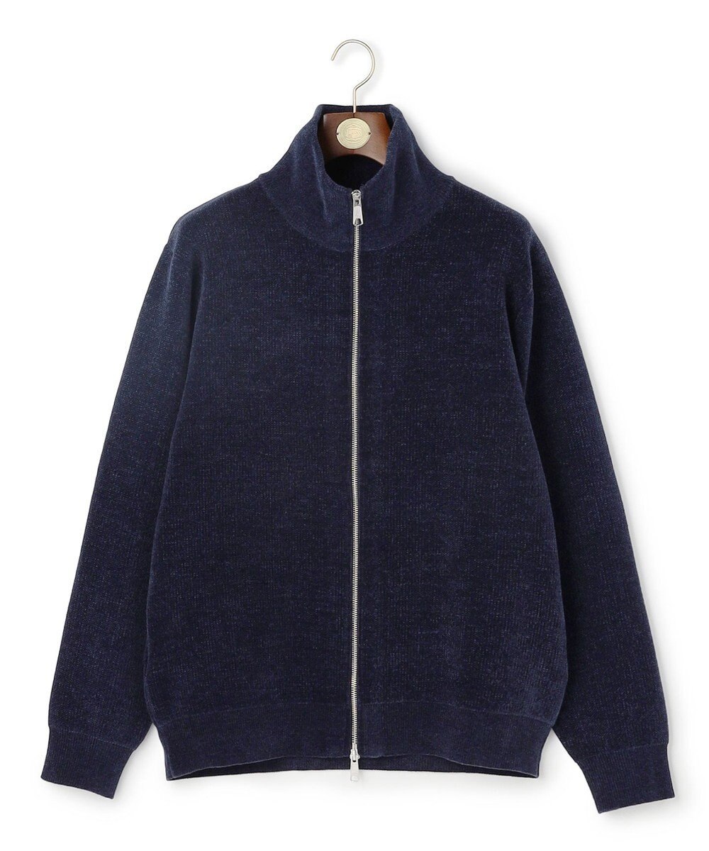 J.PRESS MEN 【WEB・一部店舗限定】モールダブルフェイス ドライバーズニット 