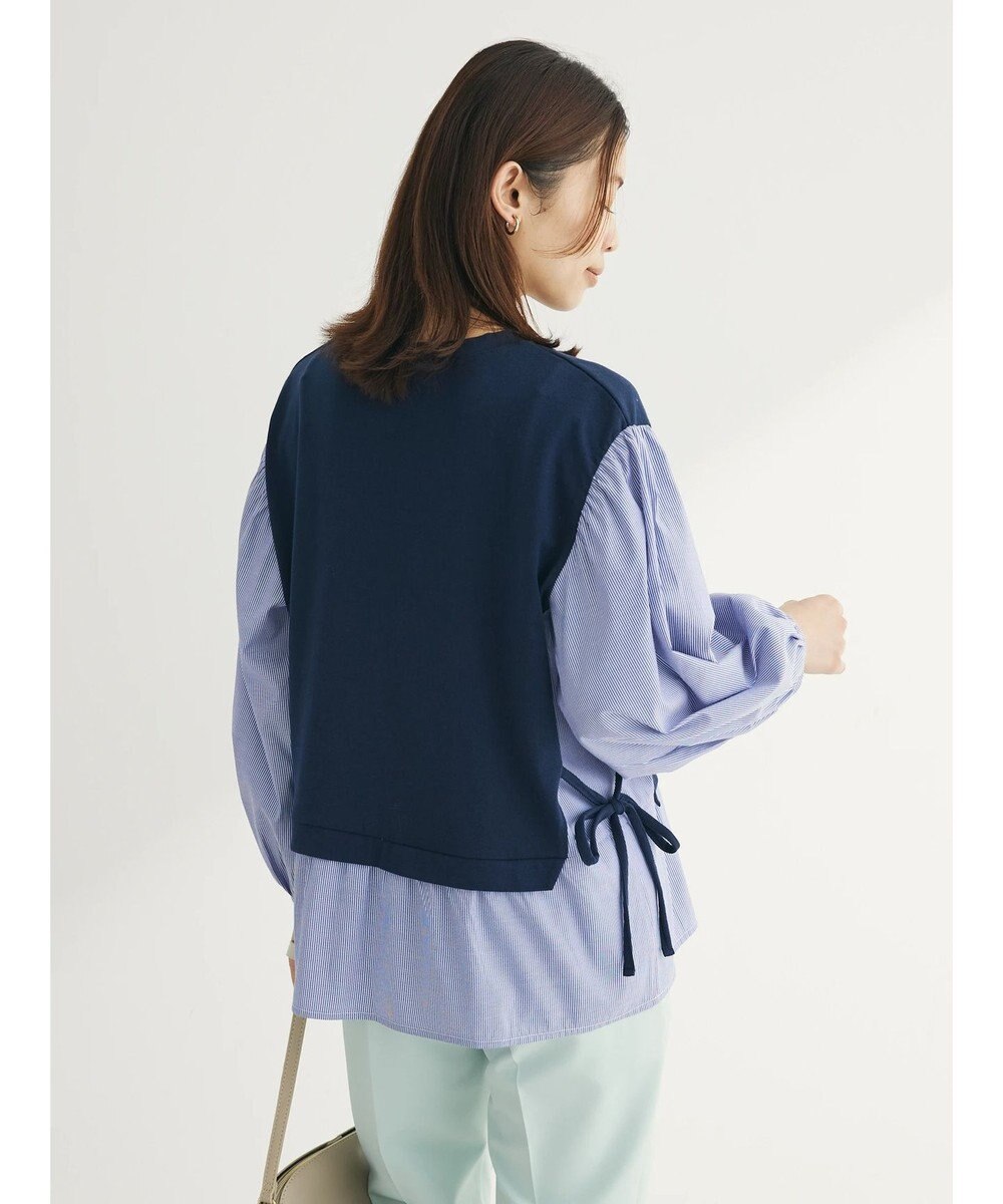 Green Parks 脇リボンドッキングプルオーバー 