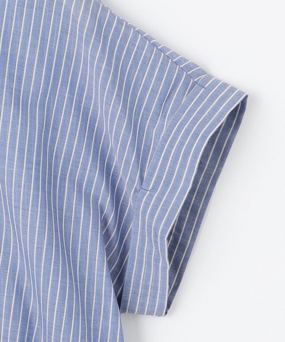 ANY L 半袖ティアードブラウス 