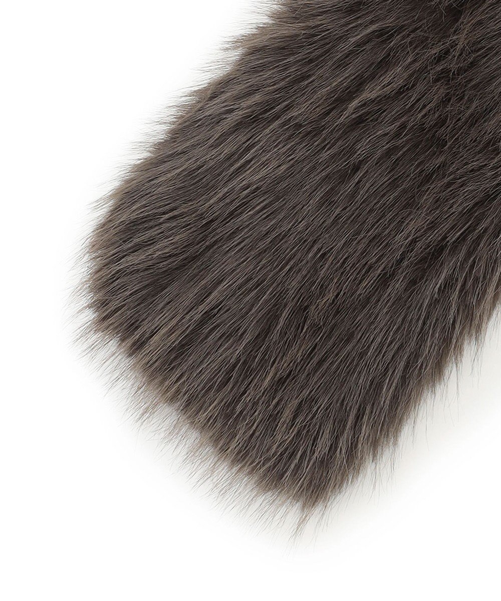 TOCCA 【百田夏菜子さん着用】【ブローチ取り外し可】BIJOUX RIBBON FURTIPPET ティペット 