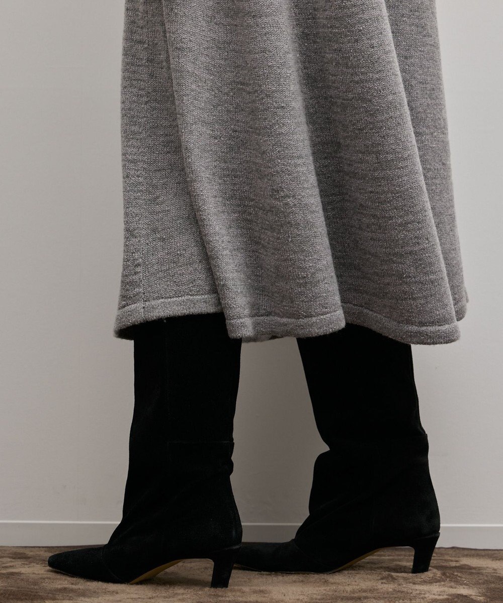 GRACE CONTINENTAL ケミカルレースニットワンピース 