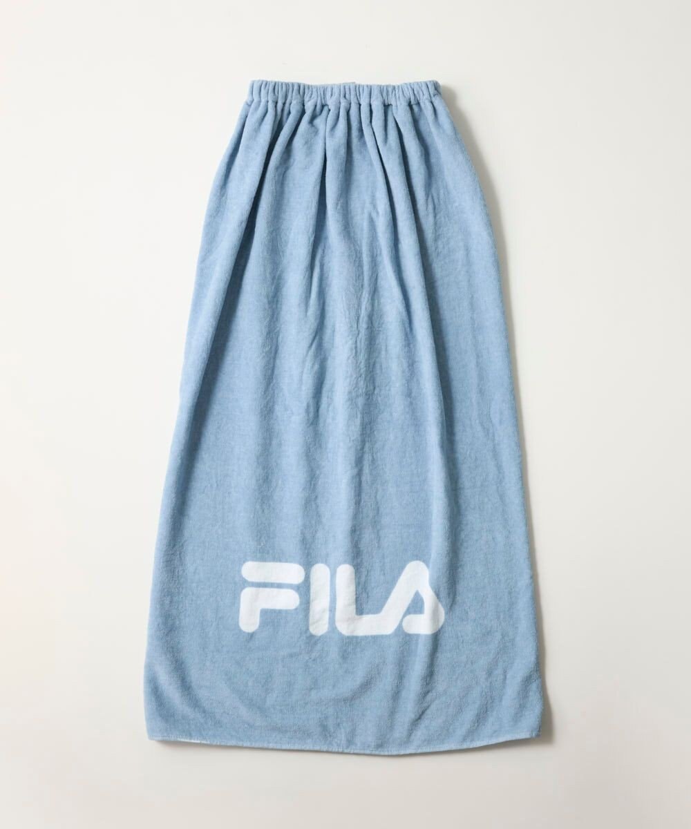 OP／FILA 【FILA】ブランドロゴ綿ガーゼ巻きタオル 