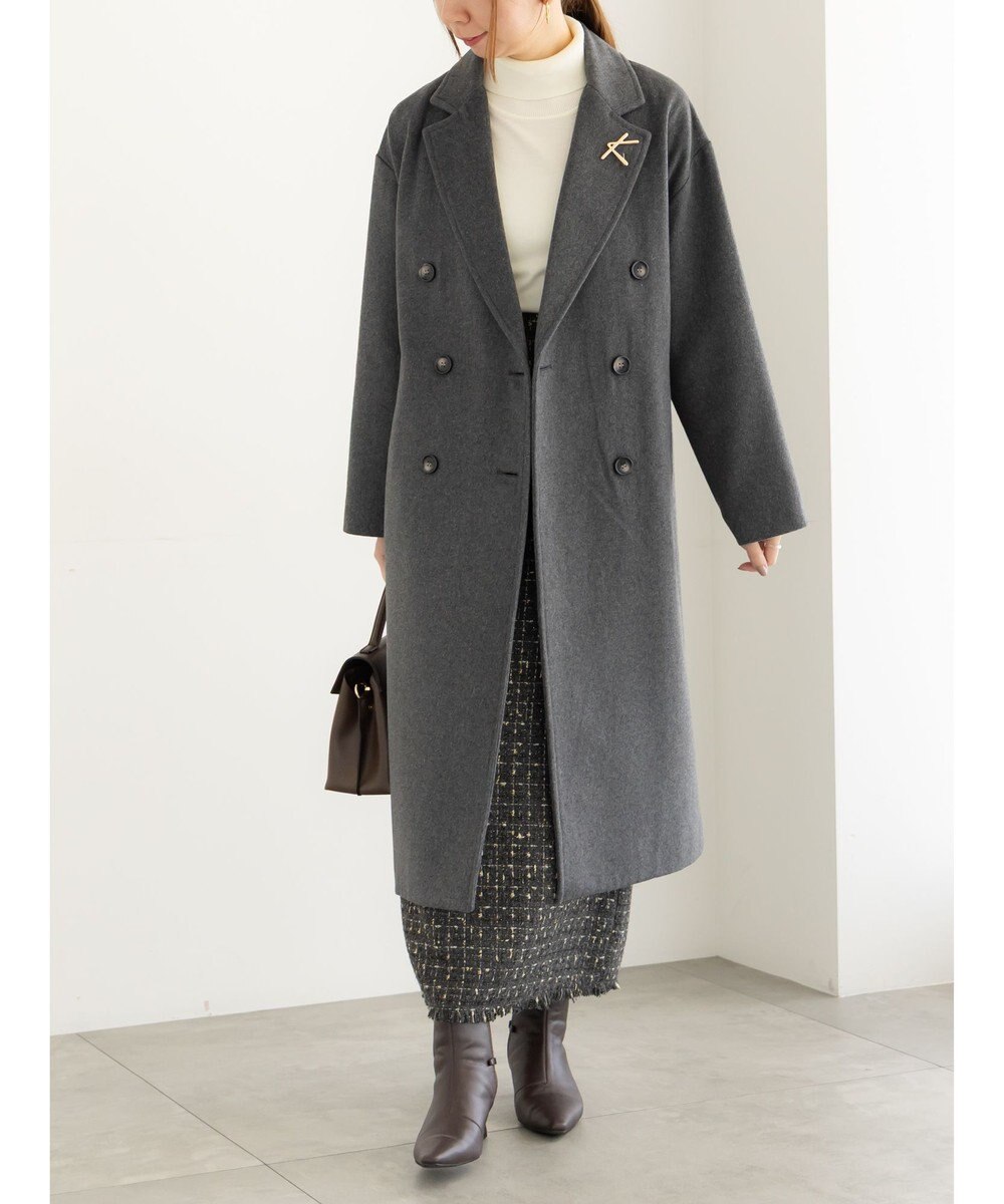 Te chichi ツィードロングナロースカート《2025winter catalog item》 