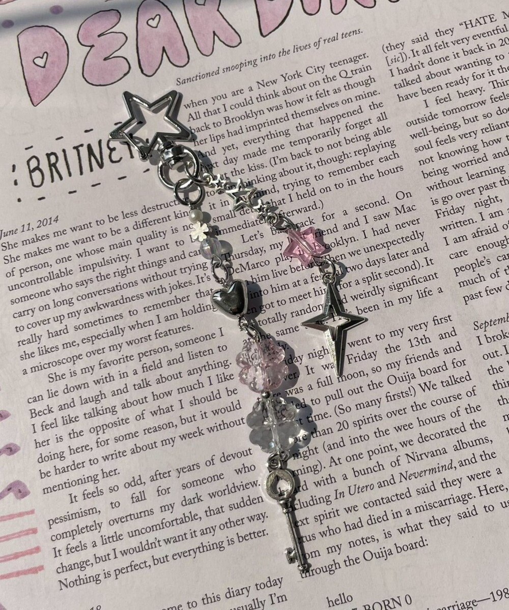 WEGO スタークローバービーズキーホルダー 