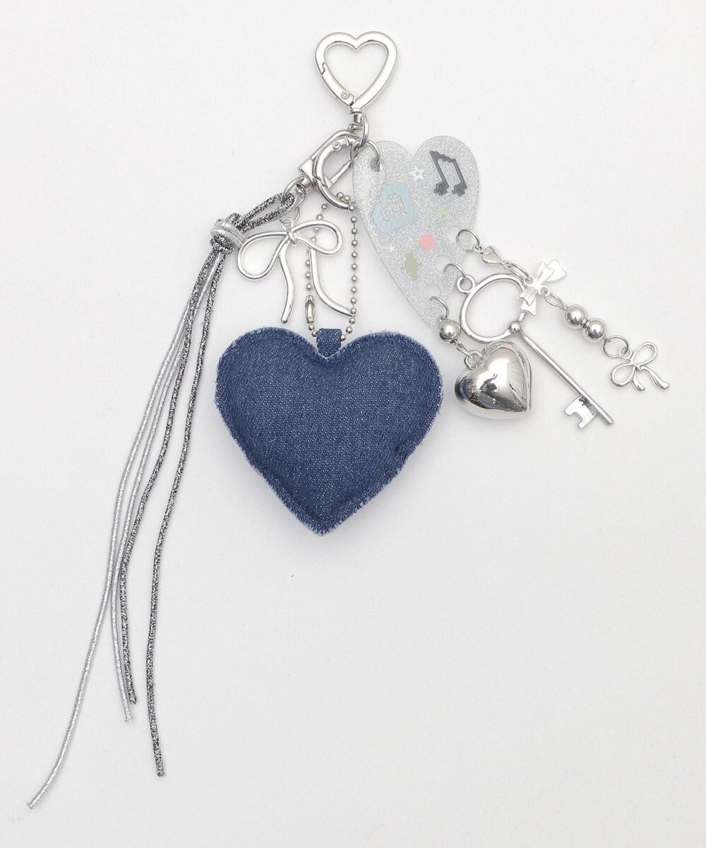 WEGO デニムモチーフセットキーホルダー 
