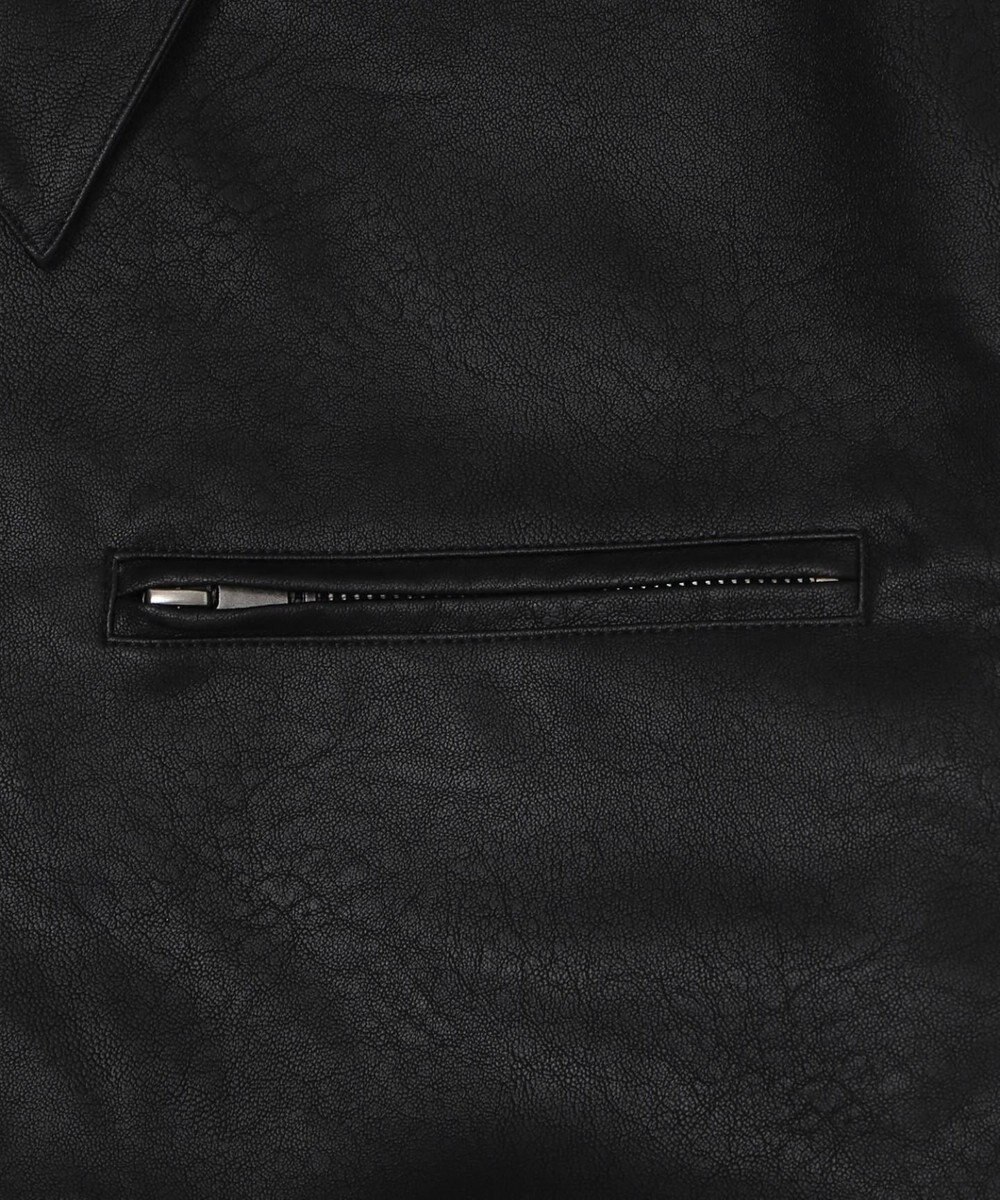 WEGO PUダブルZIPブルゾン 