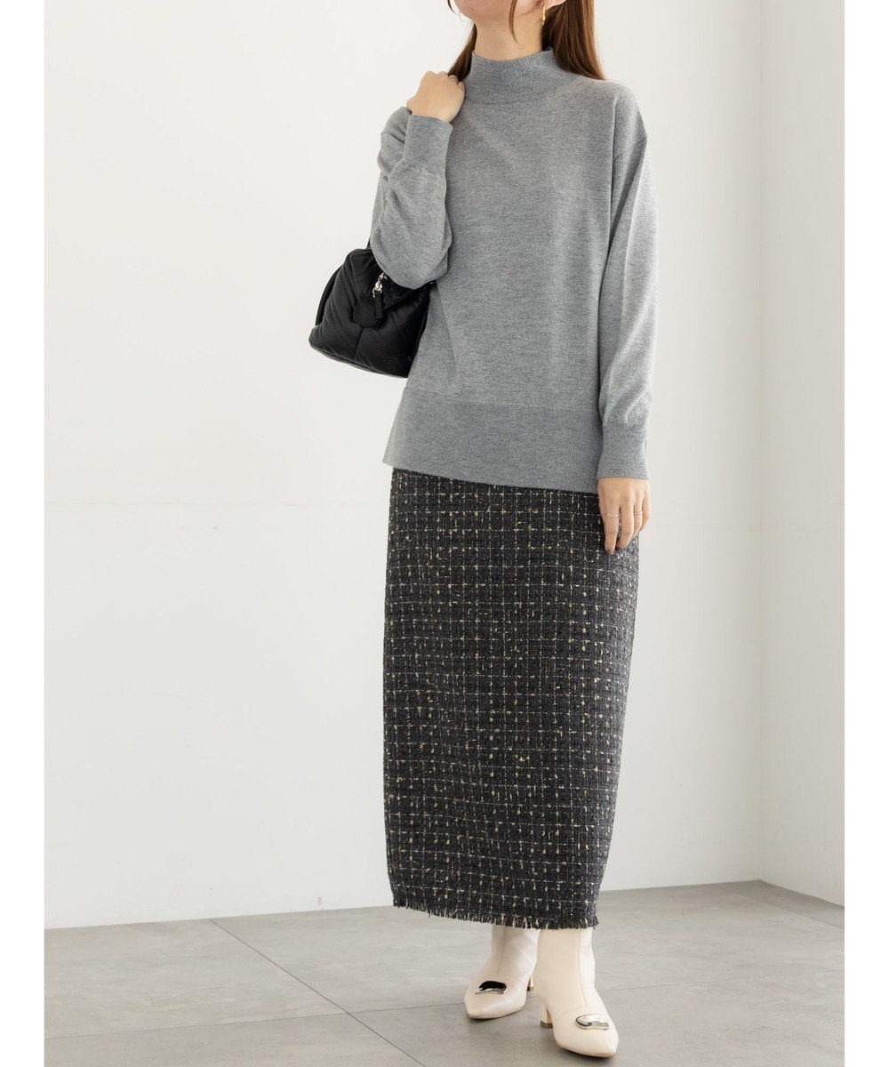 Te chichi ツィードロングナロースカート《2025winter catalog item》 