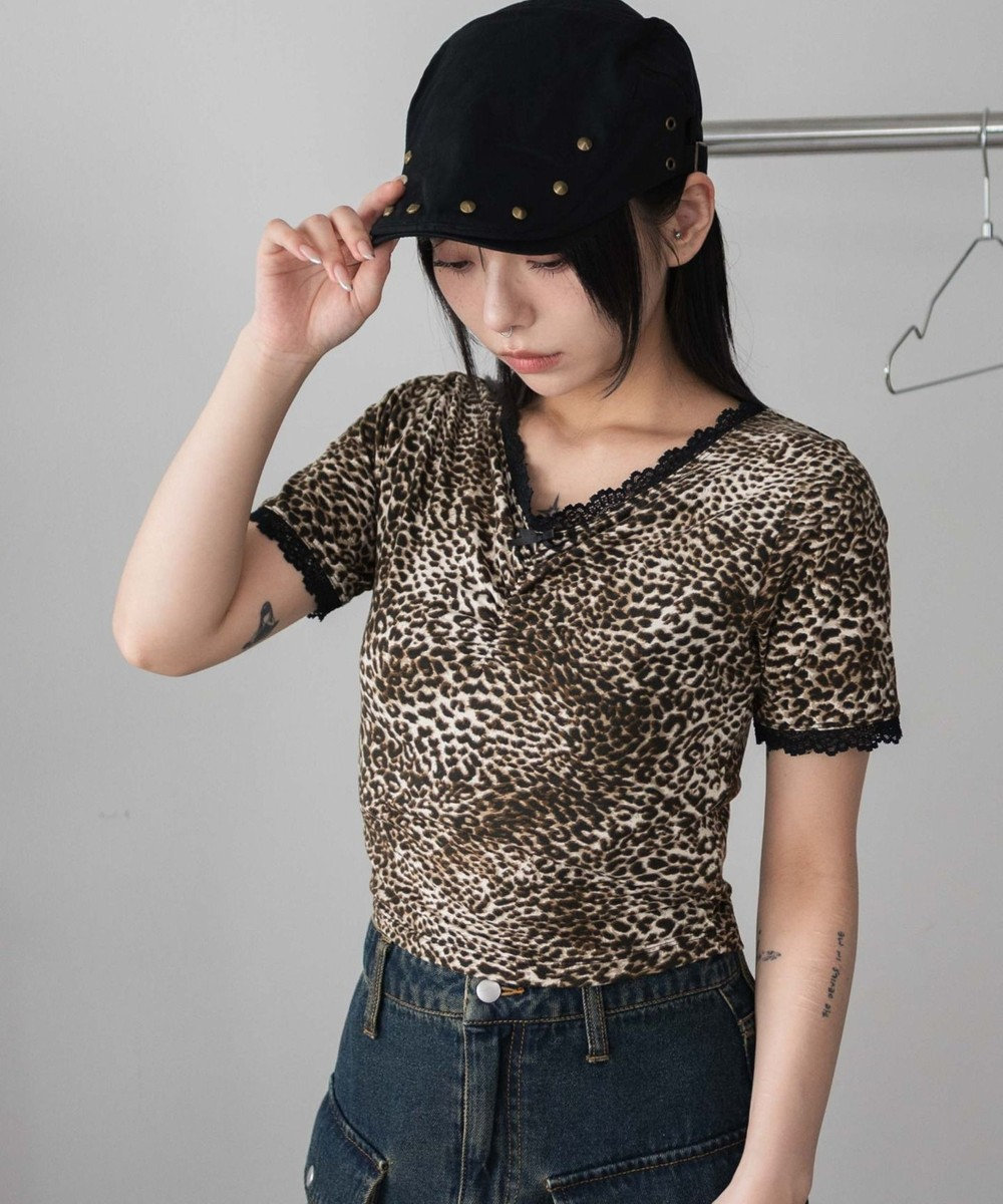 WEGO レオパードレースちびT 